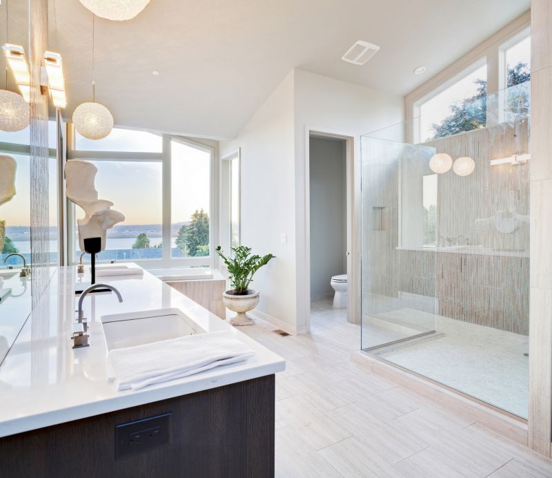 Contemporary Glass Showers